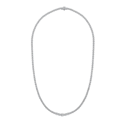 1ct Natural Diamond Tennis Necklace