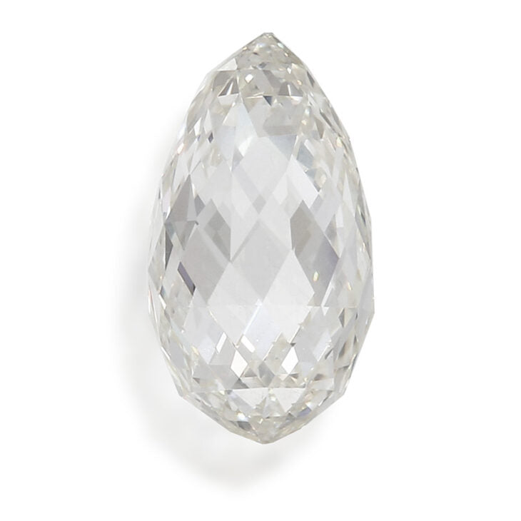 1.40ct Briolette Pierced Diamonds Ring