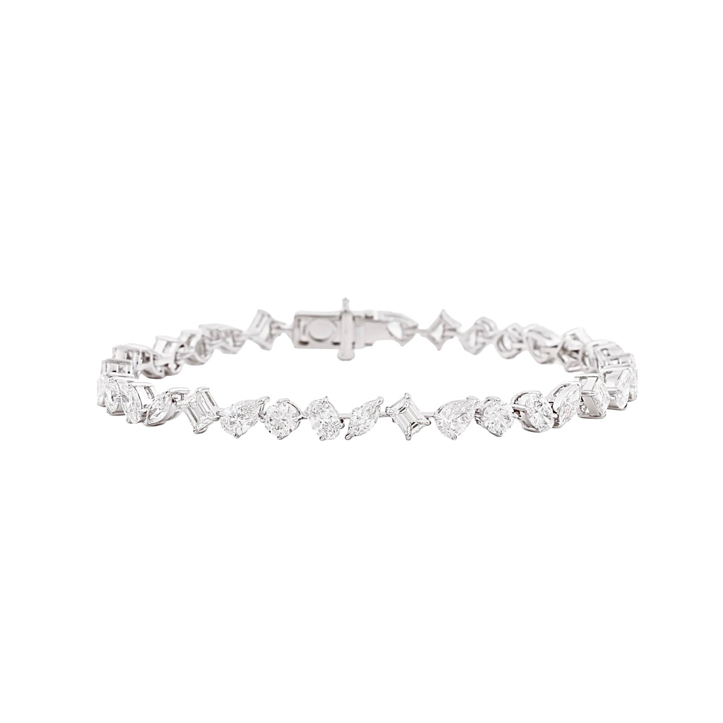 Fancy Shape Diamond Bracelet