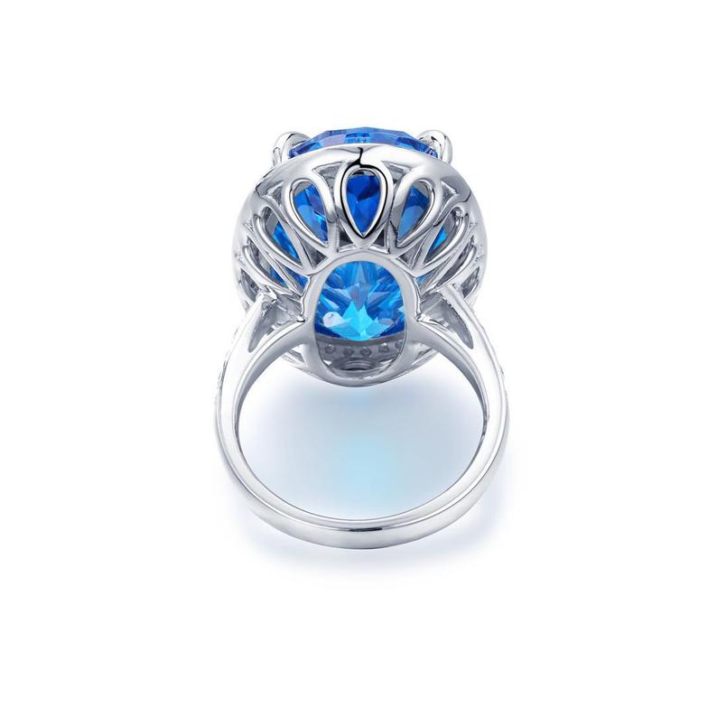AMAL Blue Topaz Ring