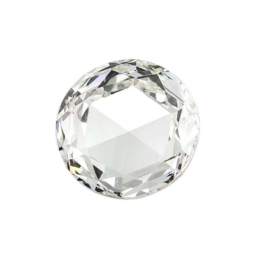2.28ct Rose-cut Pierced Diamonds Necklace