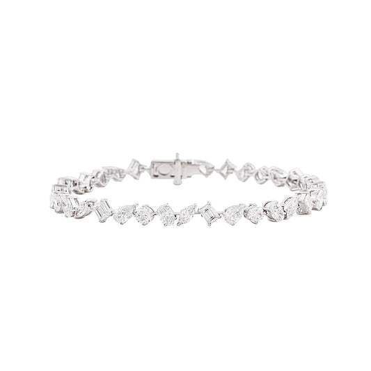 Fancy Shape Diamond Bracelet