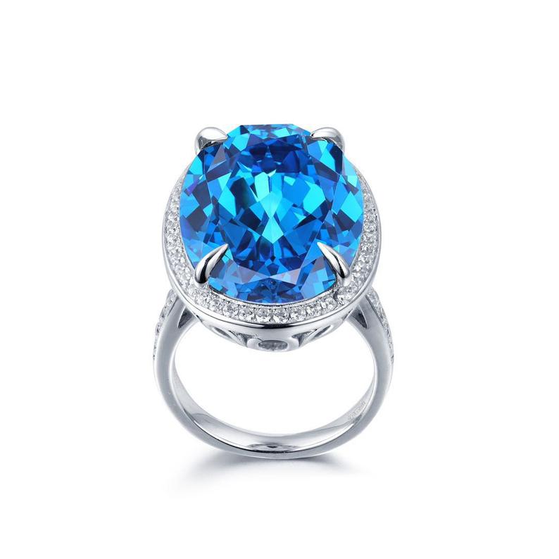 AMAL Blue Topaz Ring