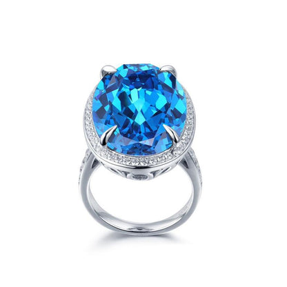 AMAL Blue Topaz Ring
